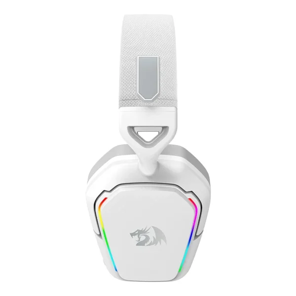 Wireless Gaming Headset, Redragon Mira 7.1, RGB, Bluetooth, 2.4ghz, P3, White - H868W - Image 5